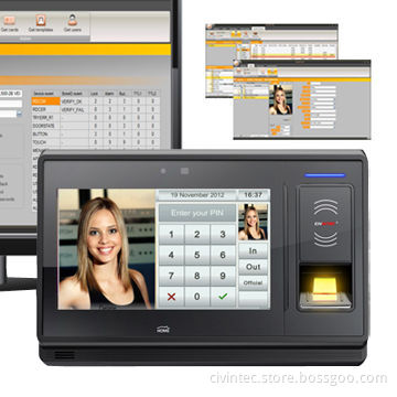 Finger Scan Access Control and Time Attendance with Software and SDK